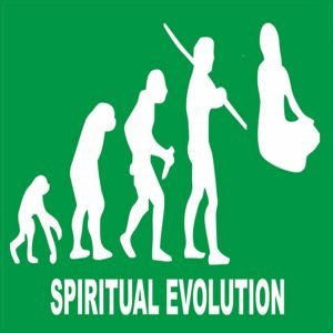 Spiritual Evolution T-Shirt, Evolution Graphic Tee, Spiritual Growth T-Shirt, Mindfulness Apparel, Yoga and Meditation T-Shirt, Inspirational Graphic Tee, Conscious Clothing, Unique Spiritual Gift, Personal Growth T-Shirt, Floating Man Design Tee