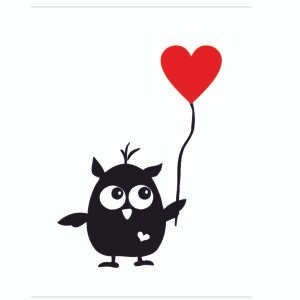 Customisable baby grow, Cute owl baby outfit, Personalised baby clothing, Heart balloon baby grow, Unique baby gift ideas, Soft cotton baby grow, Adorable owl design, Eco-friendly baby clothes